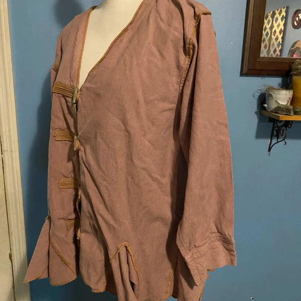 tribe, BoHo, Ruffle, Jacket - Picture 5 of 8